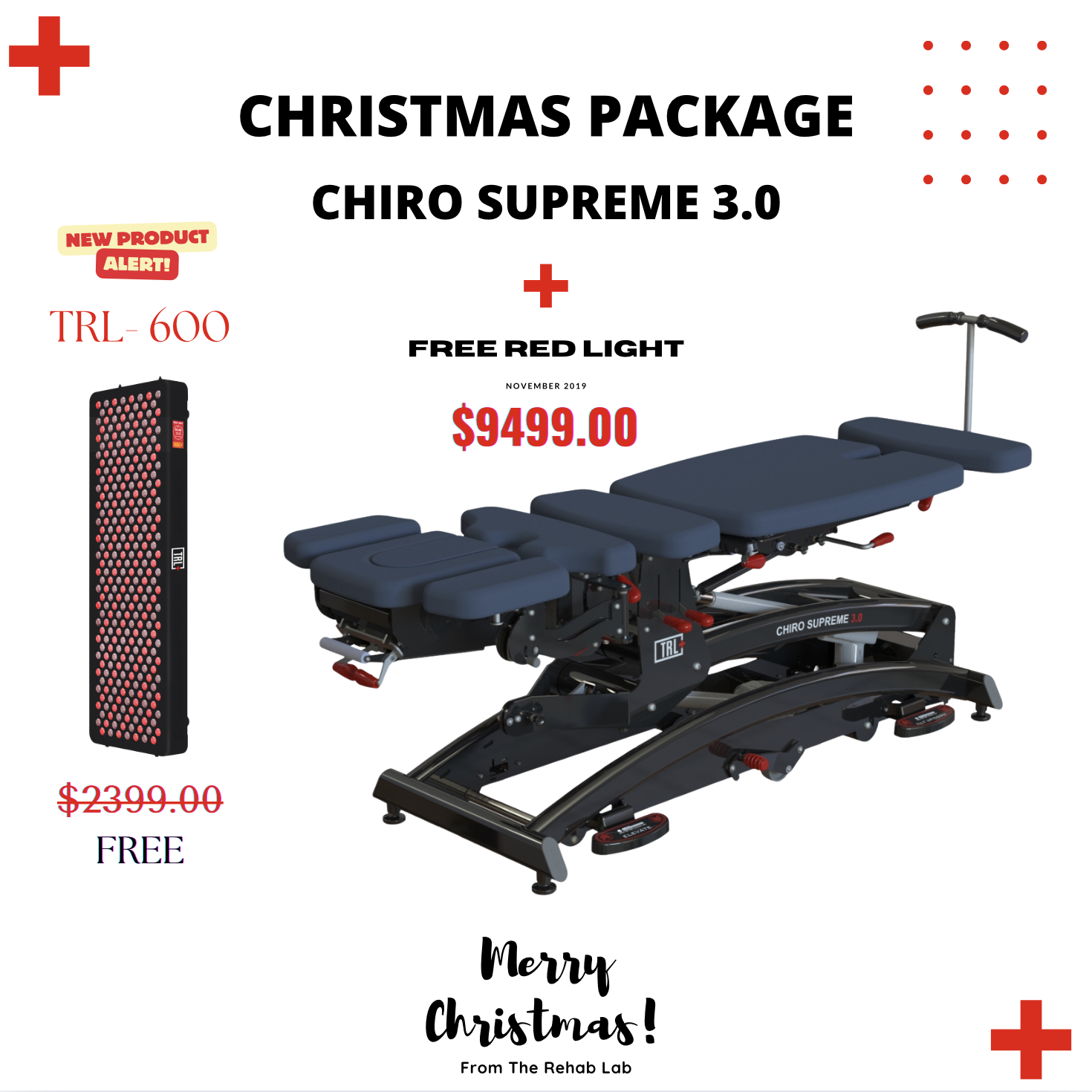 Chiro Supreme 3.0 + Red Light Therapy